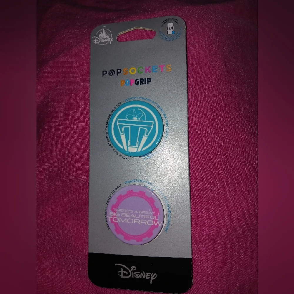 POPSOCKETS POPGRIP 2 PACK DISNEYWORLD PARKS TOMORROWLAND